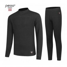 Apatinių rūbų komplektas Merino80, juoda, Pesso