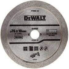 Deimantinis diskas 76x10mm keraminėms plytelėms pjaustyti DEWALT DT20591-QZ