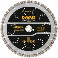 Deimantinis diskas 350x25,4/20mm gelžbetonio pjovimui ELITE SERIES DEWALT DT20465-QZ