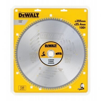 DeWALT DT1917 Metalo pjovimo diskas; 355mm x 25,4mm