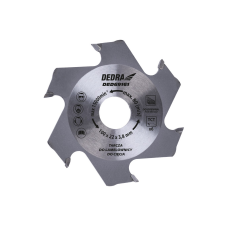 Diskas grioveliams ar įdubimams frezuoti Dedra DED69161, 100 x 22 mm, 6 dantys