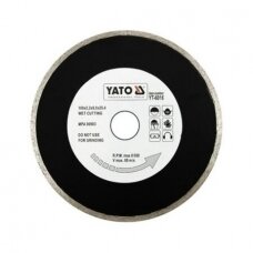 Diskas pjovimo deimantinis (šlapiam pjovimui ) d-180x2.2x25.4mm Yato YT-6016