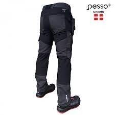 Kelnės su kišenėmis dėklais Titan Flexpro, pilka C50, Pesso 1