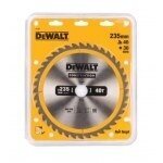 Pjovimo diskas medienai DeWalt  235x30 mm; 40T; DT1955