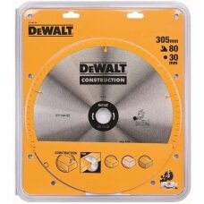 Pjovimo diskas medienai DeWalt 305x30 mm; 80T; 5°; DT1184