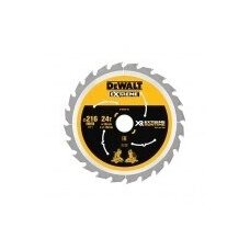 Pjovimo diskas medienai DeWalt DT99568-QZ; 216x30 mm; Z24; DT99568