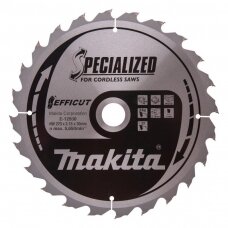 Pjovimo diskas medienai MAKITA Efficut 270x30x2,15mm Z-24; E-12930