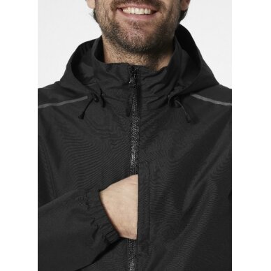 Shell jacket Manchester 2.0 zip in, black L, Helly Hansen Workwear 3