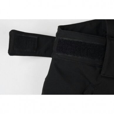 Žieminės softshell kelnės Barnabi, juoda, su petnešom, Pesso 3